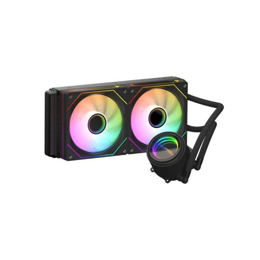 Refrigeracao Liquida ProGaming HydroBlade 240mm 2 Ventiladores ARGB Preto Alta Densidade