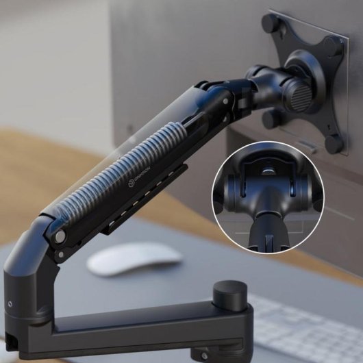 Onkron Suporte Monitor Braço Mesa 17 a 38" VESA 75x75 a 100x100 Máx 11Kg