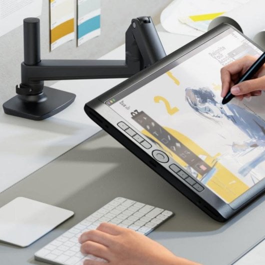 Onkron Suporte Monitor Braço Mesa 17 a 38" VESA 75x75 a 100x100 Máx 11Kg