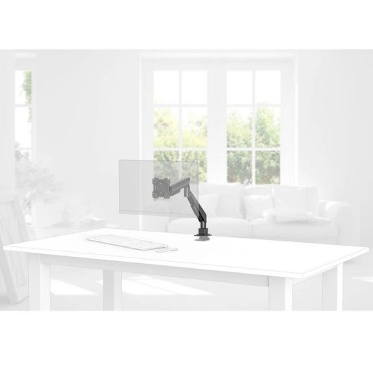 Hama 00220905 Soporte Monitor Abrazadera Mesa 17 a 35" VESA 75x75 a 100x100 Máx 15Kg