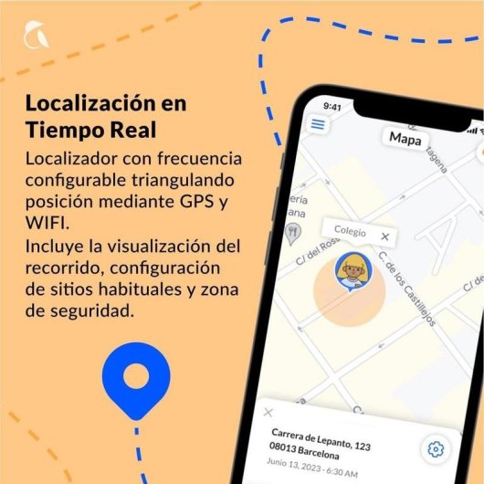 Robin Generation K1 GPS 4G Nano SIM Ecrã Cor Verde Resistente Água SOS Criança