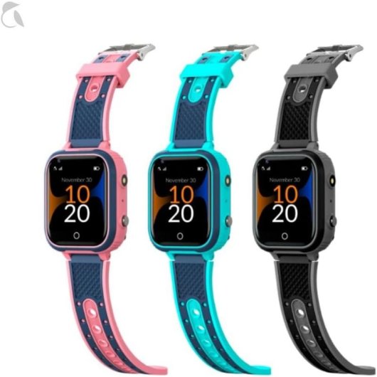 Robin Generation K1 GPS 4G Nano SIM Ecrã Cor Verde Resistente Água SOS Criança