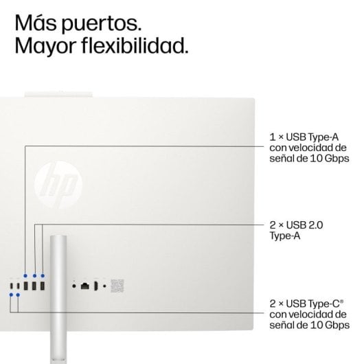 All-in-One HP OmniStudio 24-cv0006ns AMD Ryzen 5 16GB 512GB SSD Radeon 610M 23.8" FreeDOS