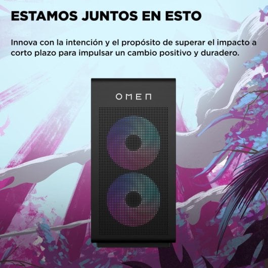PC de bureau HP OMEN 35L GT16-1006ns AMD Ryzen 7 9800X3D 32GB 1TB SSD RTX 5070 Ti Windows 11 WiFi7