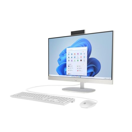 HP 24-cr0173ns Intel Core i5-1335U 16GB 512GB SSD Intel Iris Xe 23.8" FreeDOS Blanco