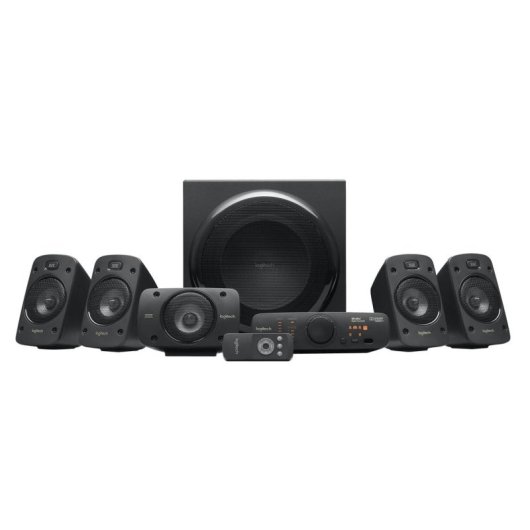 Altavoces Logitech 5.1 filaires 500W RMS avec télécommande IR universelle