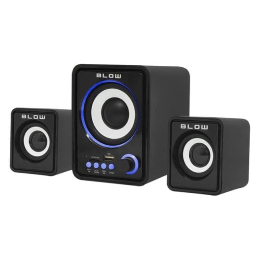 Microchaîne Blow 66-377 3W RMS USB Contrôle Rotatif Rétroéclairage