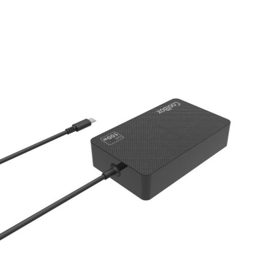 Ladegerät CoolBox NB100 USB-C 100W GaN Power Delivery Kompakt