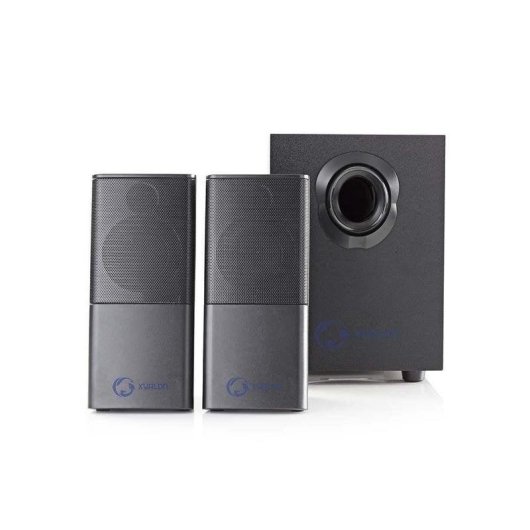 Altavoces Nedis Jeux Stéréo 2.1 Câblés 11W avec Subwoofer Bois
