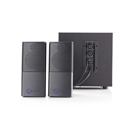 Altavoces Nedis Jeux Stéréo 2.1 Câblés 11W avec Subwoofer Bois