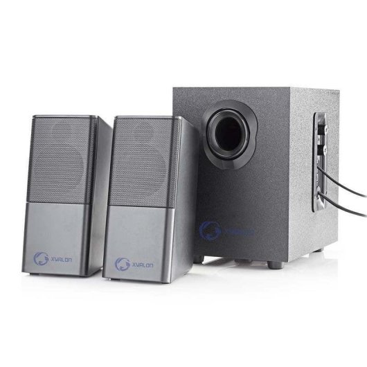 Altavoces Nedis Jeux Stéréo 2.1 Câblés 11W avec Subwoofer Bois