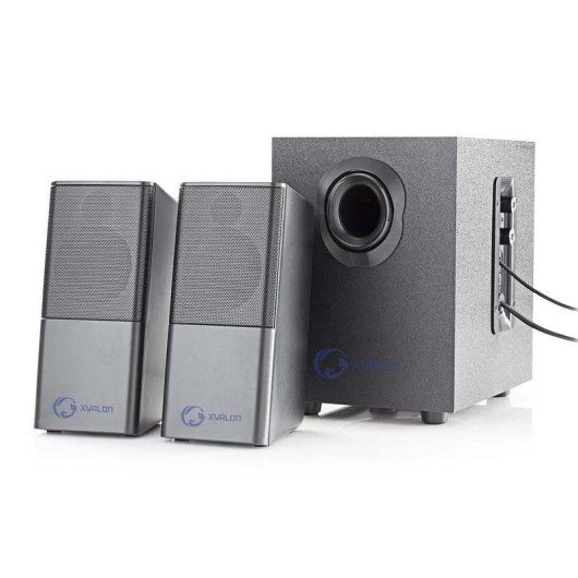 Altavoces Nedis Jeux Stéréo 2.1 Câblés 11W avec Subwoofer Bois