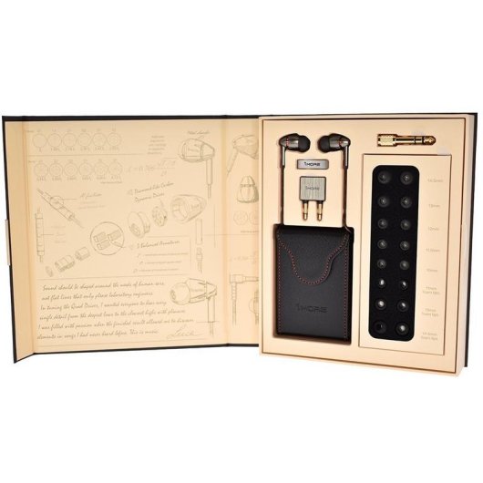 Auriculaires 1MORE E1010 filaires connectivité jack pour appels et musique noir rouge