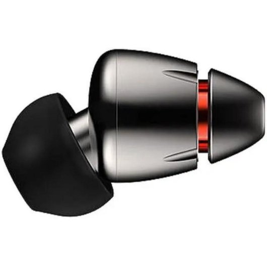 Auriculaires 1MORE E1010 filaires connectivité jack pour appels et musique noir rouge