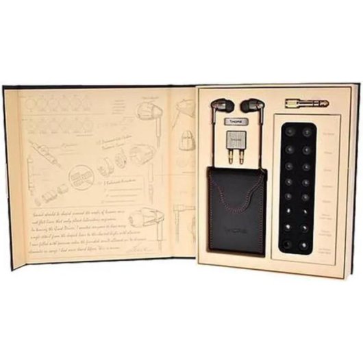 Auriculaires 1MORE E1010 filaires connectivité jack pour appels et musique noir rouge