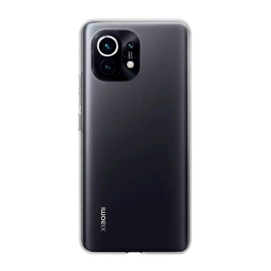 Funda para móvil Max Power Digital Silicona Transparente Antigolpes Ultrafina para Xiaomi Mi 11 Lite