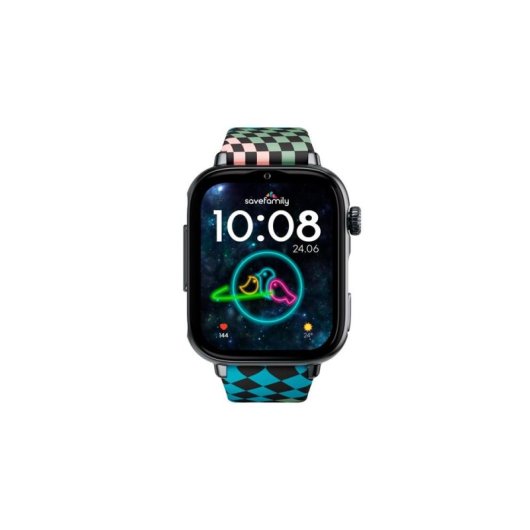 SaveFamily SaveWatch Plus 2 4G GPS 50mm AMOLED Negro Multi IP68 Pulsómetro Tensiómetro SOS
