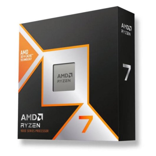 Processore AMD Ryzen 7 9800X3D 8 Nuclei 4,7 GHz Base 5,2 GHz Turbo Tray