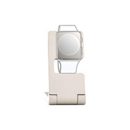 Support montre Apple Ultron wStand 2 Aluminium Beige
