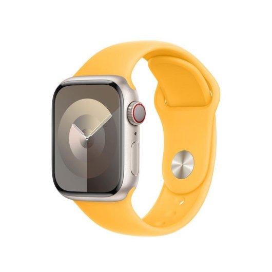 Armband Apple Watch 41 mm Solar Gelb Groesse M/L