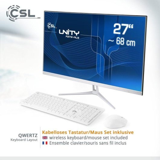 CSL Unity F27-ALS Intel N200 32GB 2000GB SSD Intel UHD 27" Windows 11 Home All-in-One