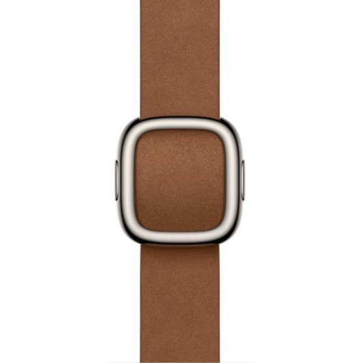 Cinturino Apple Watch Modern Buckle Caramello Taglia L Poliestere Magnetico