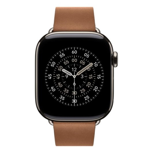 Cinturino Apple Watch Modern Buckle Caramello Taglia L Poliestere Magnetico