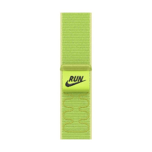 Cinturino Apple Nike Sport Loop Giallo 44-49mm Riflettente Regolabile