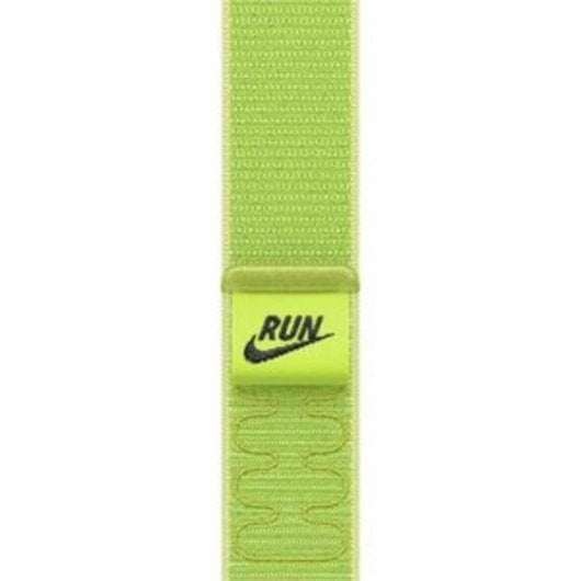 Cinturino Apple Nike Sport Loop Giallo 44-49mm Riflettente Regolabile