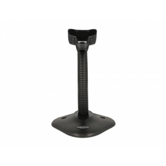 Delock Soporte para escáner de código de barras con soporte flexible para mesa 23 mm x 172 mm x 153 mm