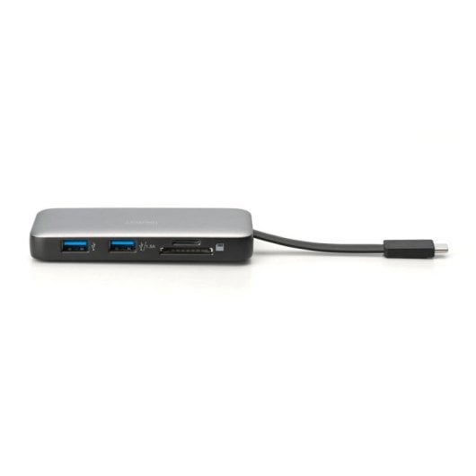 Docking Station Digitus USB-C 7 Portas HDMI 4K USB-A 3.2 Ethernet