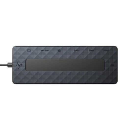 Hub HP 7 Ports 10 100 1000 Mbps USB 3.2 Gen 2 USB-C 65W Schwarz