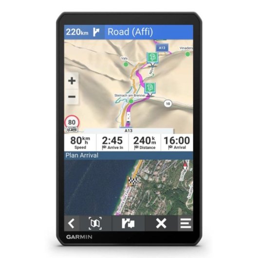Navegador Garmin 895 Toda Europa 8" 1280x800 TFT