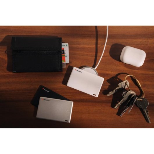 Buscador Verbatim My Finder Negro/Plata IP66 1440 h