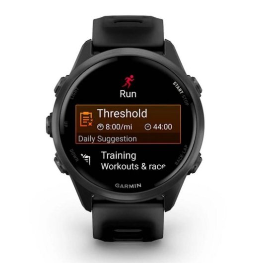 Garmin Forerunner 570 GPS Bluetooth 42mm AMOLED Preto M 5ATM SpO2 Pulsómetro