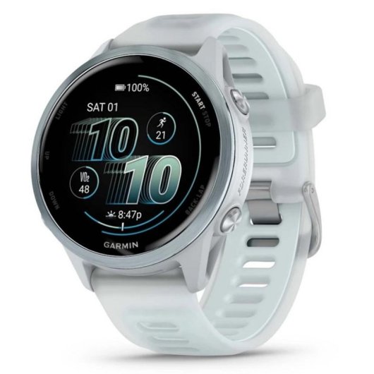 Garmin Forerunner 570 GPS Bluetooth 42mm AMOLED Branco M 5ATM SpO2 Pulsómetro