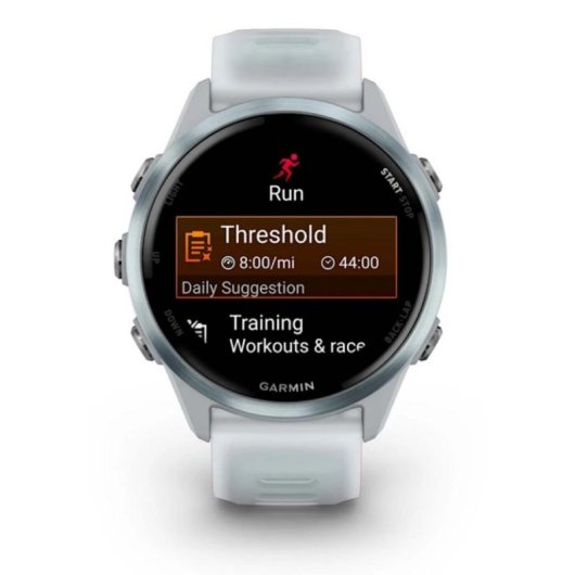 Garmin Forerunner 570 GPS Bluetooth 42mm AMOLED Branco M 5ATM SpO2 Pulsómetro