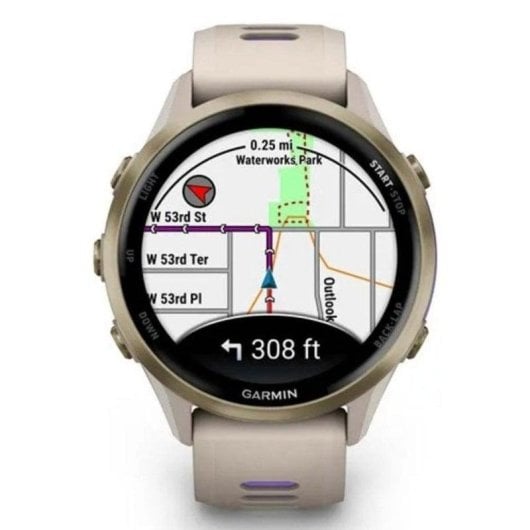 Garmin Forerunner 970 Bluetooth GPS 47mm AMOLED Gris S Resistencia Agua 5ATM SpO2 Pulsómetro