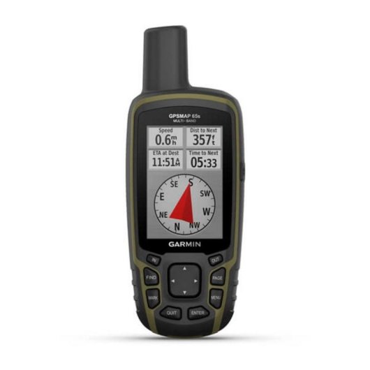Localisateur GPS Garmin GPSMAP 65s Noir Etanche TopoActive Europe