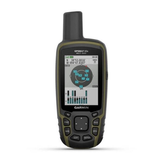 Localisateur GPS Garmin GPSMAP 65s Noir Etanche TopoActive Europe