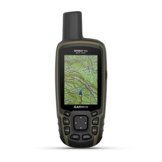 Localisateur GPS Garmin GPSMAP 65s Noir Etanche TopoActive Europe
