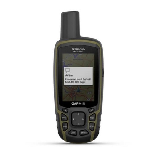 Localisateur GPS Garmin GPSMAP 65s Noir Etanche TopoActive Europe