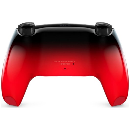 Mando PlayStation 5 SONY DualSense HyperPop Collection Inalámbrico Techno Red + Indeca Controller PREMIUM PACK Cargador y Accesorios para PS5 USB-C Negro