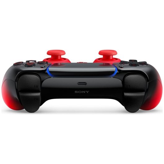 Mando PlayStation 5 SONY DualSense HyperPop Collection Inalámbrico Techno Red + Indeca Controller PREMIUM PACK Cargador y Accesorios para PS5 USB-C Negro