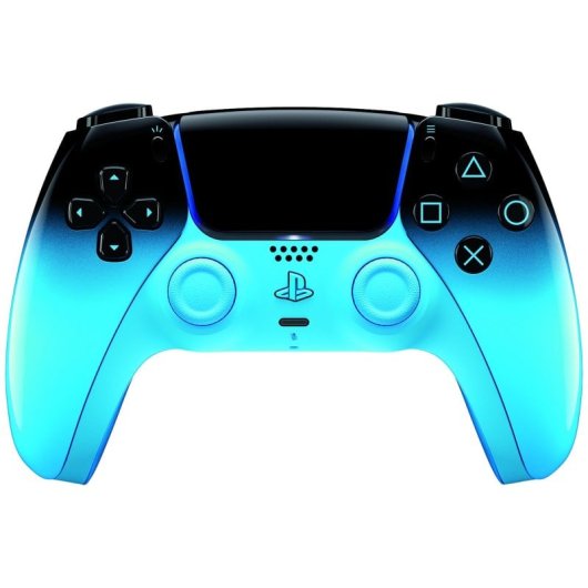 Mando PlayStation 5 SONY DualSense HyperPop Collection Inalámbrico Rythm Blue +  Indeca Controller PREMIUM PACK Cargador y Accesorios para PS5 USB-C Negro 11012214  + 10977296