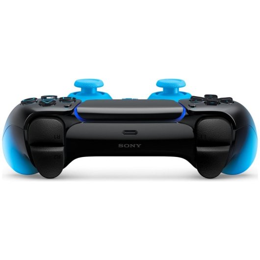 Mando PlayStation 5 SONY DualSense HyperPop Collection Inalámbrico Rythm Blue +  Indeca Controller PREMIUM PACK Cargador y Accesorios para PS5 USB-C Negro 11012214  + 10977296