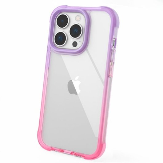 Funda Bumper Reforzada Degradada Para Iphone 15 Pro Max