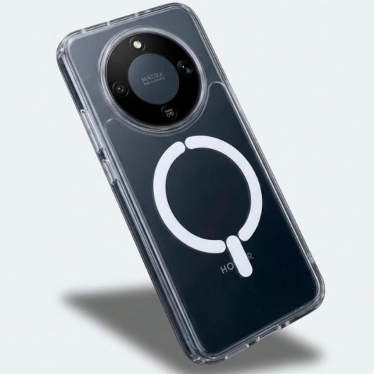 Funda Transparente Logo Compatible Con Magsafe Para Honor Magic8 Lite