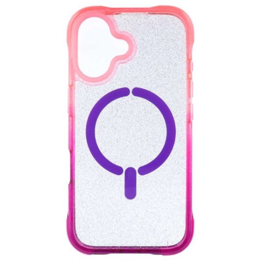 Funda Bumper Reforzada Degradada Compatible Con Magsafe Para Iphone 16