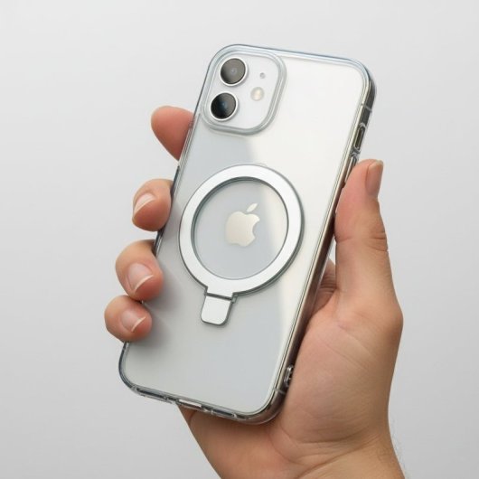 Funda Transparente Compatible Con Magsafe Ring Para Iphone 12